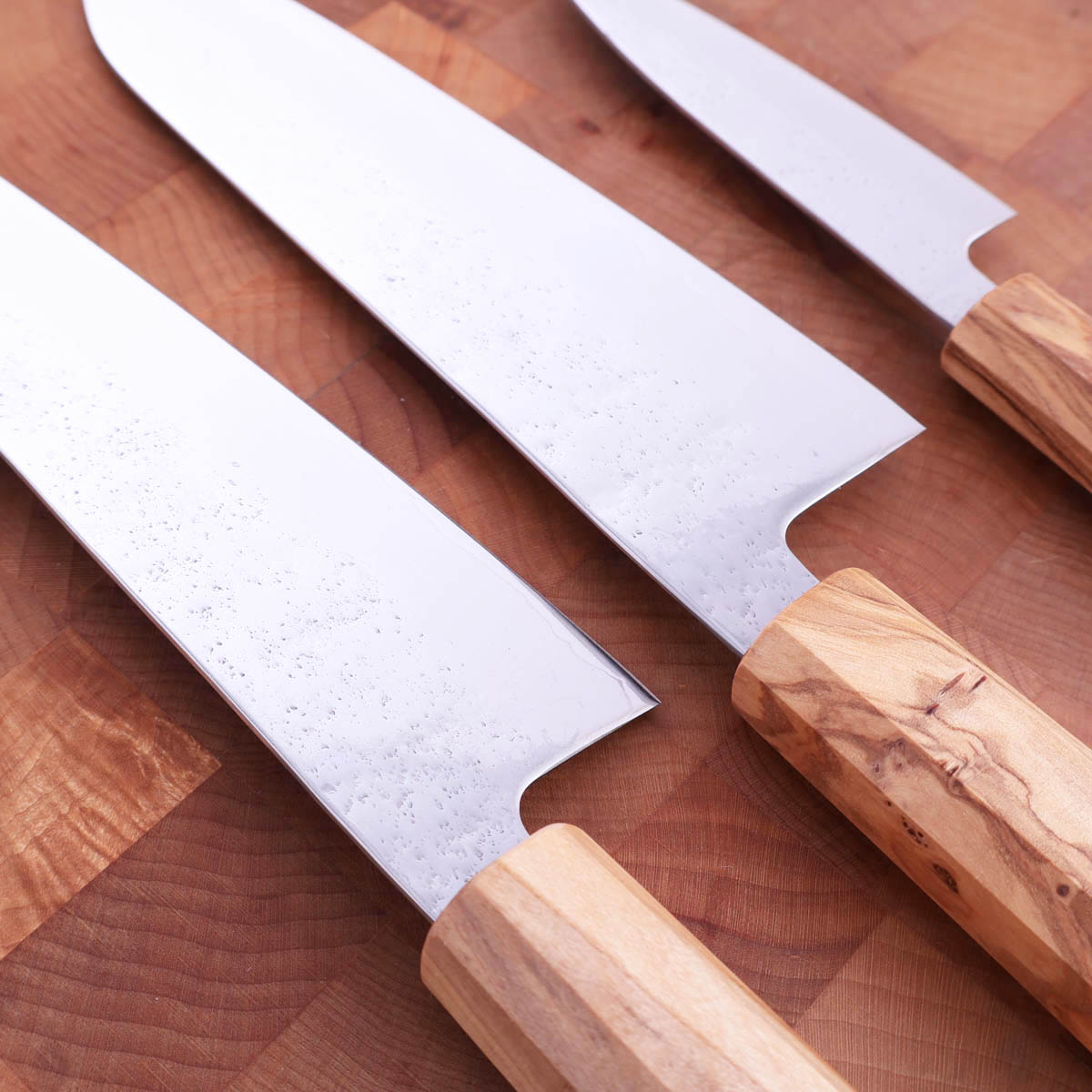 Knivsett, Gyuoto, Santoku, & Petty, AUS8 - Hatsukokoro — bilde 2