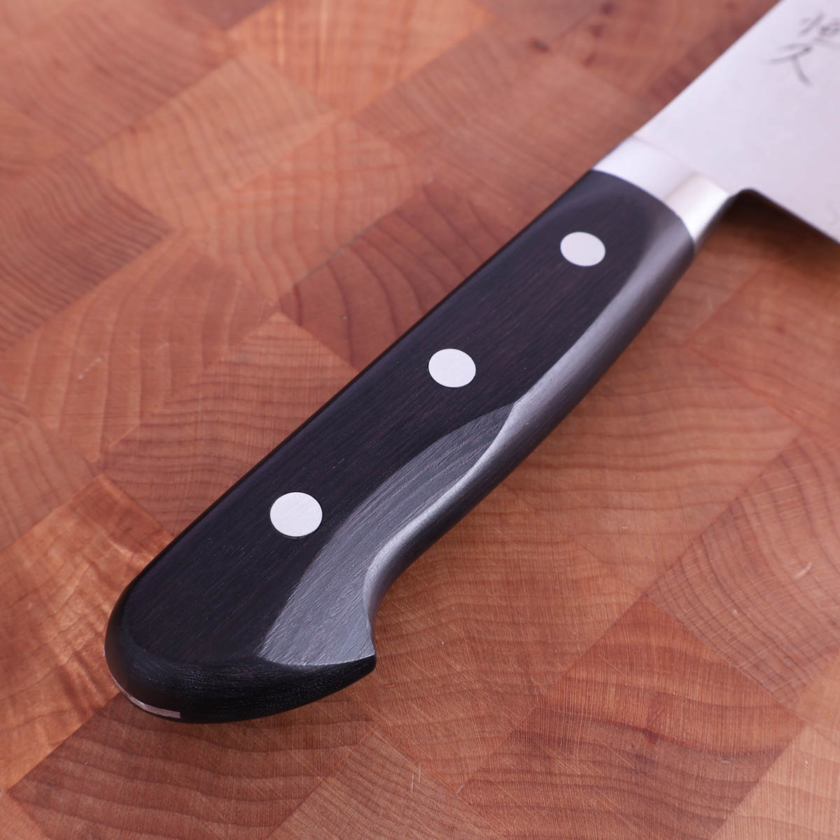 16.5cm Grønnsakskniv (nakiri), damask, AUS10 - HARUYUKI — bilde 4