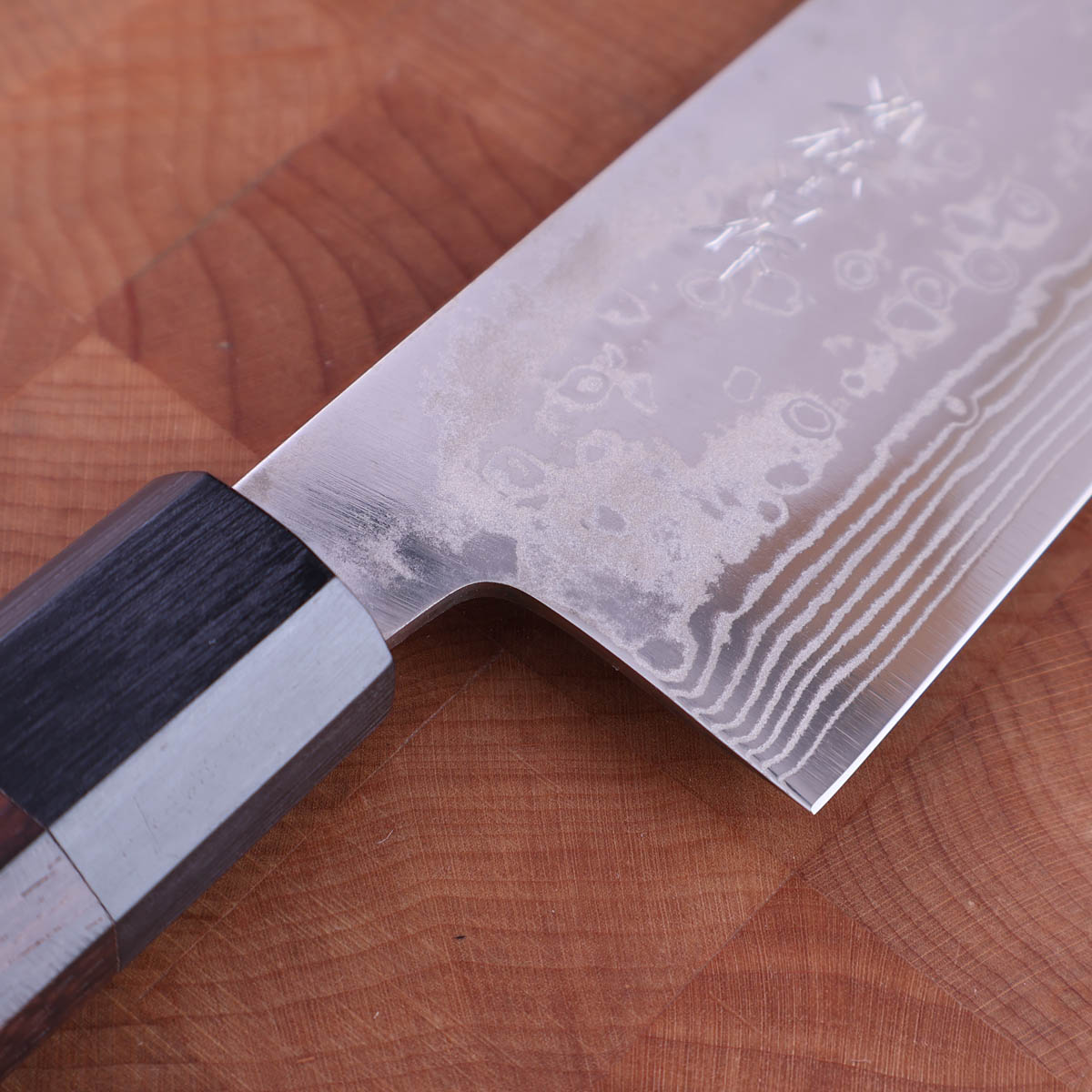 18cm Grønnsakskniv, Damask, ZDP-189 - Yoshida — bilde 2