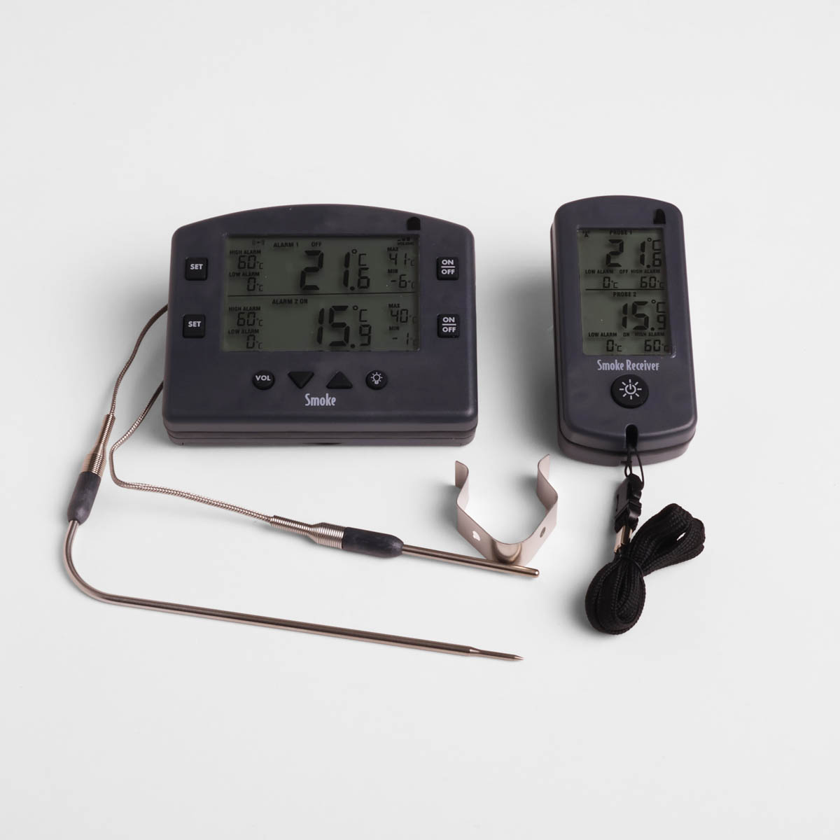 Smoker, trådløst BBQ termometer - ETI