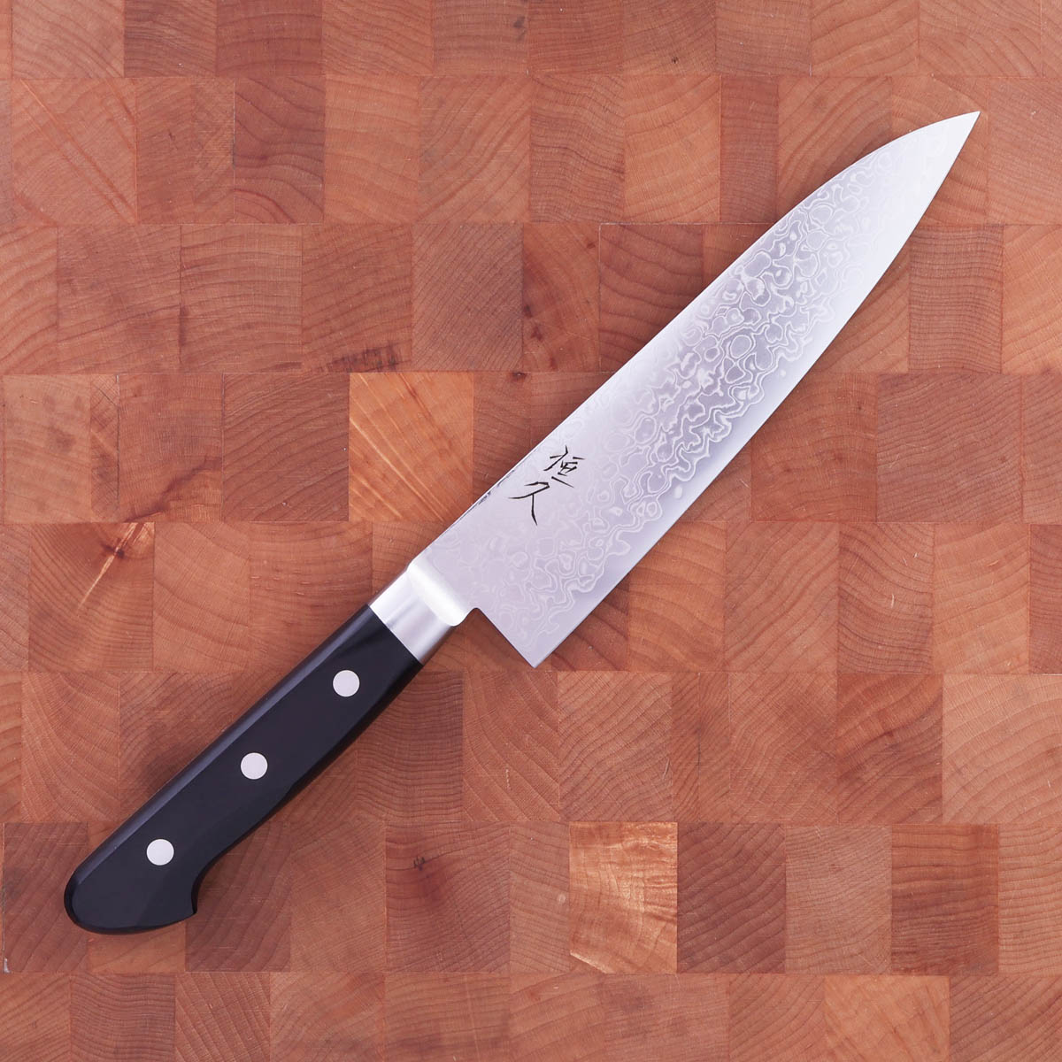 18cm Kokkekniv (gyoto), damask, AUS10 - HARUYUKI