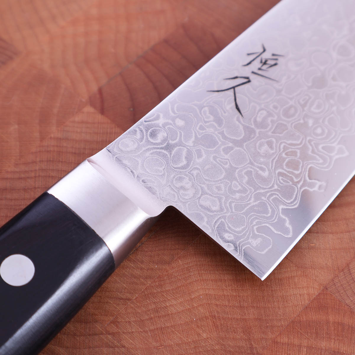 16.5cm Grønnsakskniv (santoku), damask, AUS10 - HARUYUKI — bilde 2