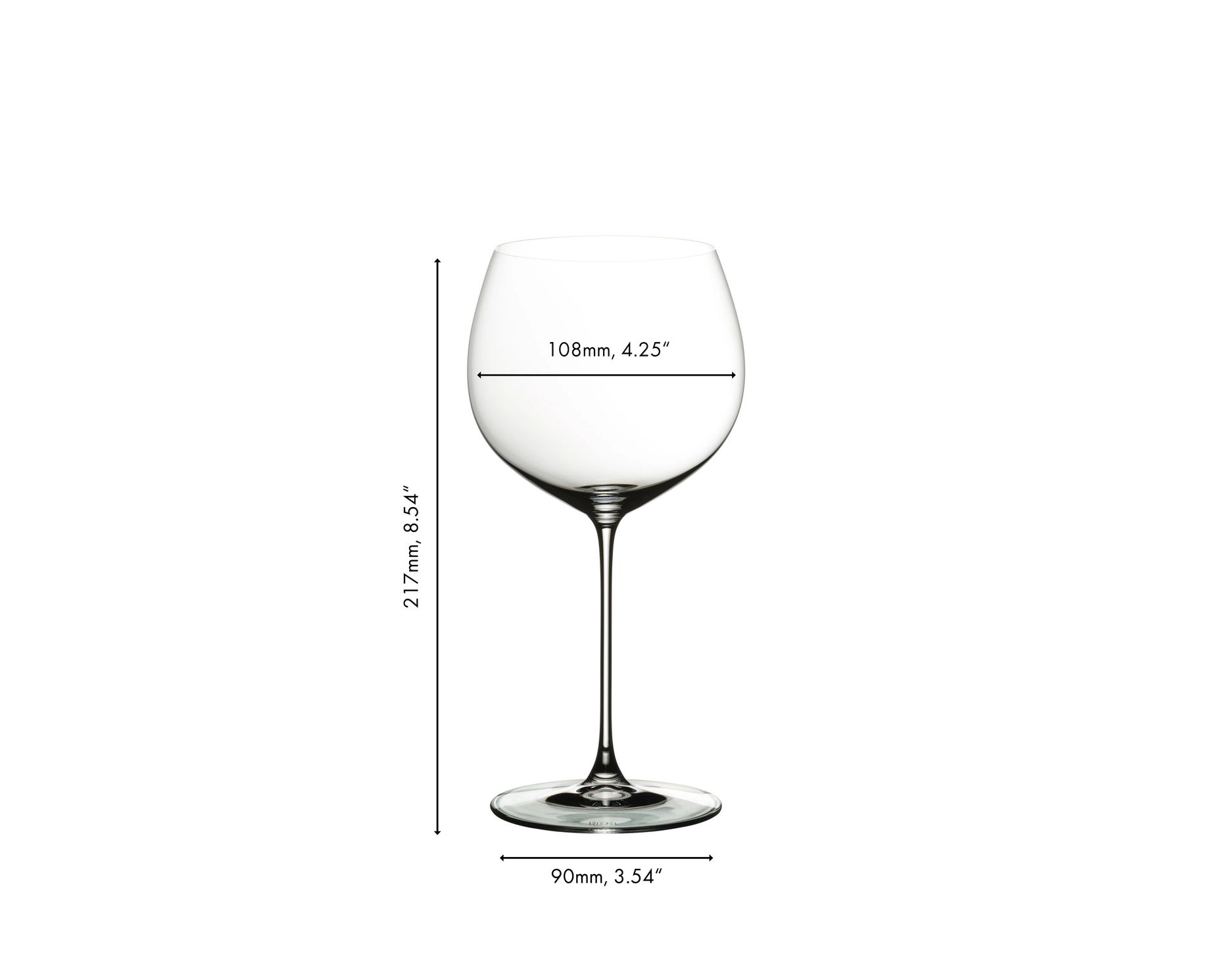 8 stk. Eik Chardonnay - RIEDEL VERITAS — bilde 3