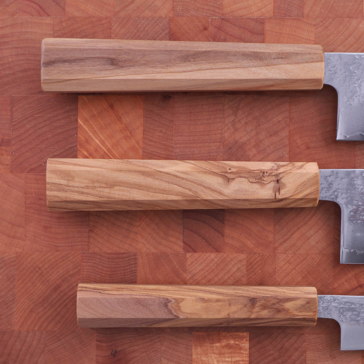 Knivsett, Gyuoto, Santoku, & Petty, AUS8 - Hatsukokoro — bilde 4