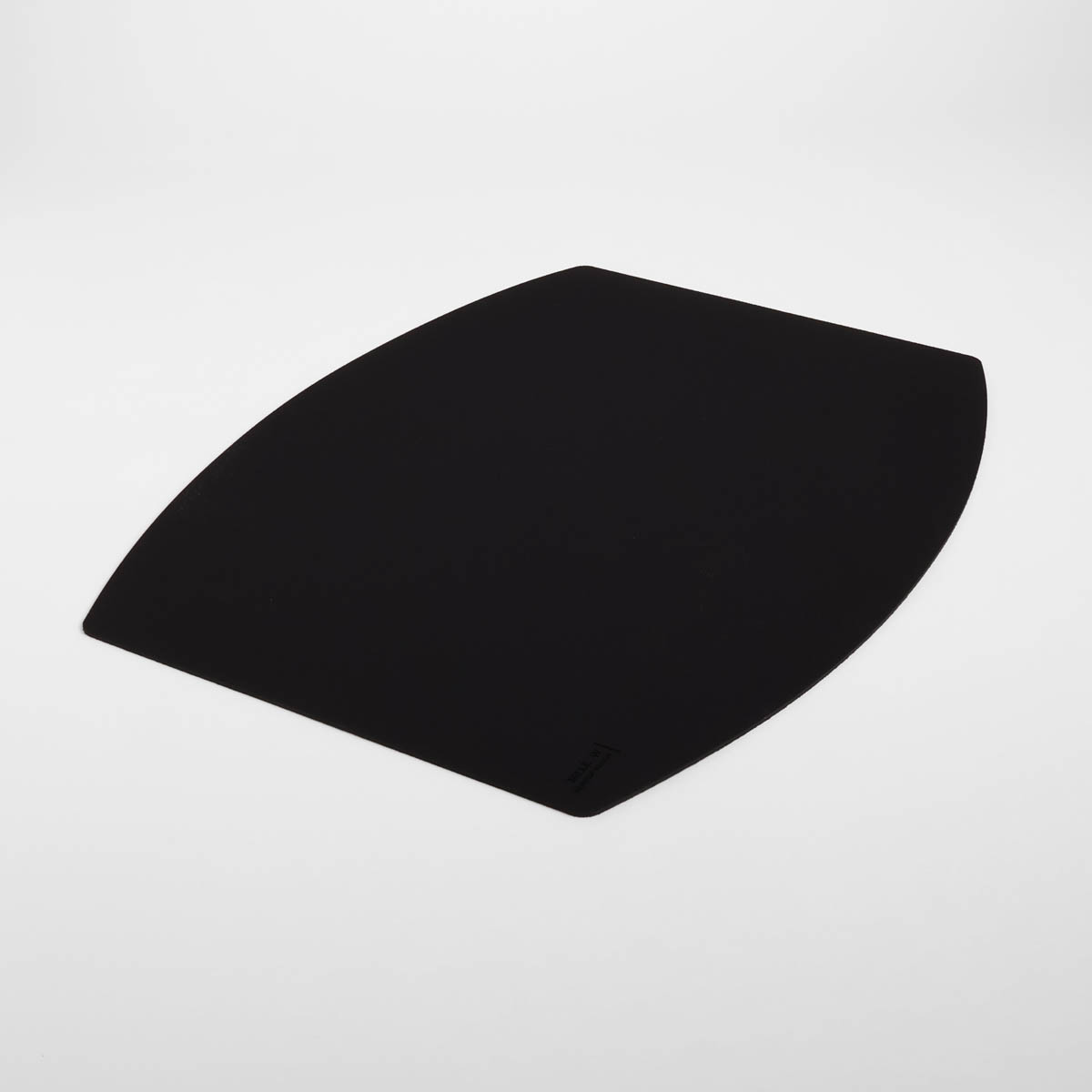 Bordmatte "Ellips" Resirkulert italiensk lær/skinn (45x35cm) - MiLLE W — bilde 3