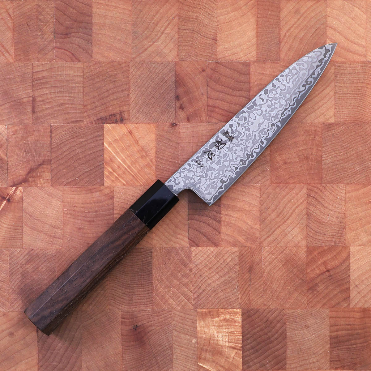 13cm Universalkniv "Hikari" Kurozome, SLD -HATSUKOKORO