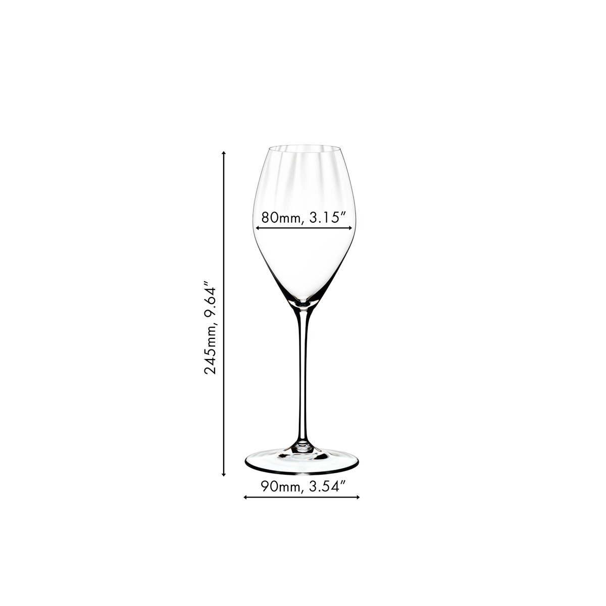 8 stk. Champagne - RIEDEL PERFORMANCE — bilde 3