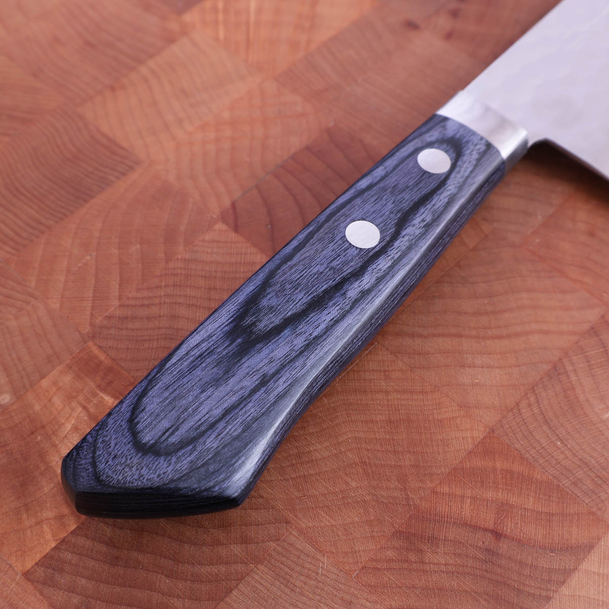 18cm Grønnsakskniv (Nakiri) VG1, Blå - MASUTANI — bilde 4