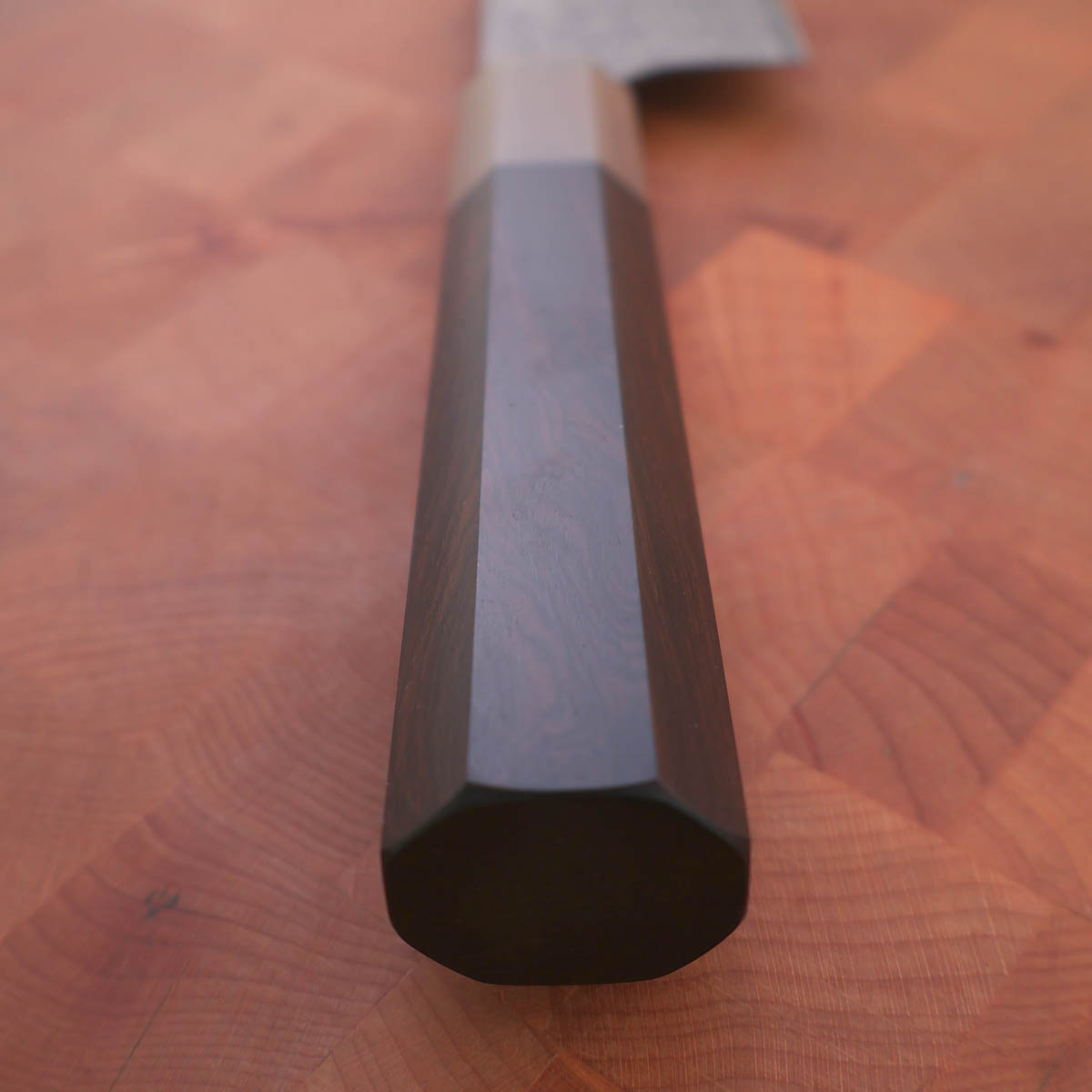 21cm Kokkekniv "Anmon" Raindrop damask, SG2 - Nigara Hamono — bilde 3