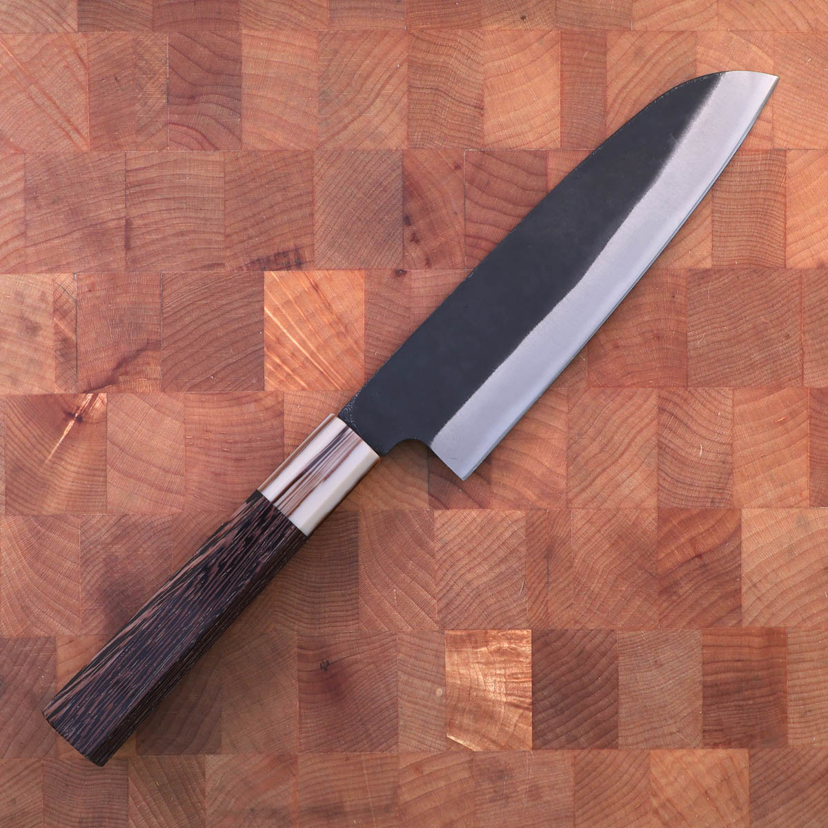 16.5cm Grønnsakskniv (santoku) Kurochi, Aogami II -HATSUKOKORO — bilde 1