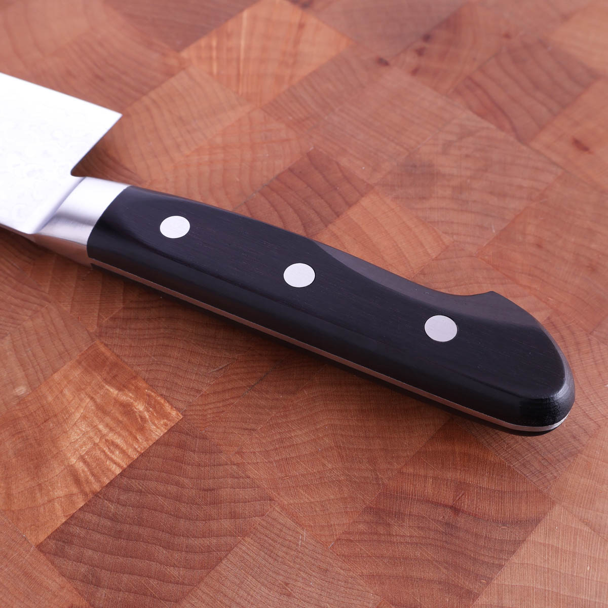 16.5cm Grønnsakskniv (nakiri), damask, AUS10 - HARUYUKI — bilde 3