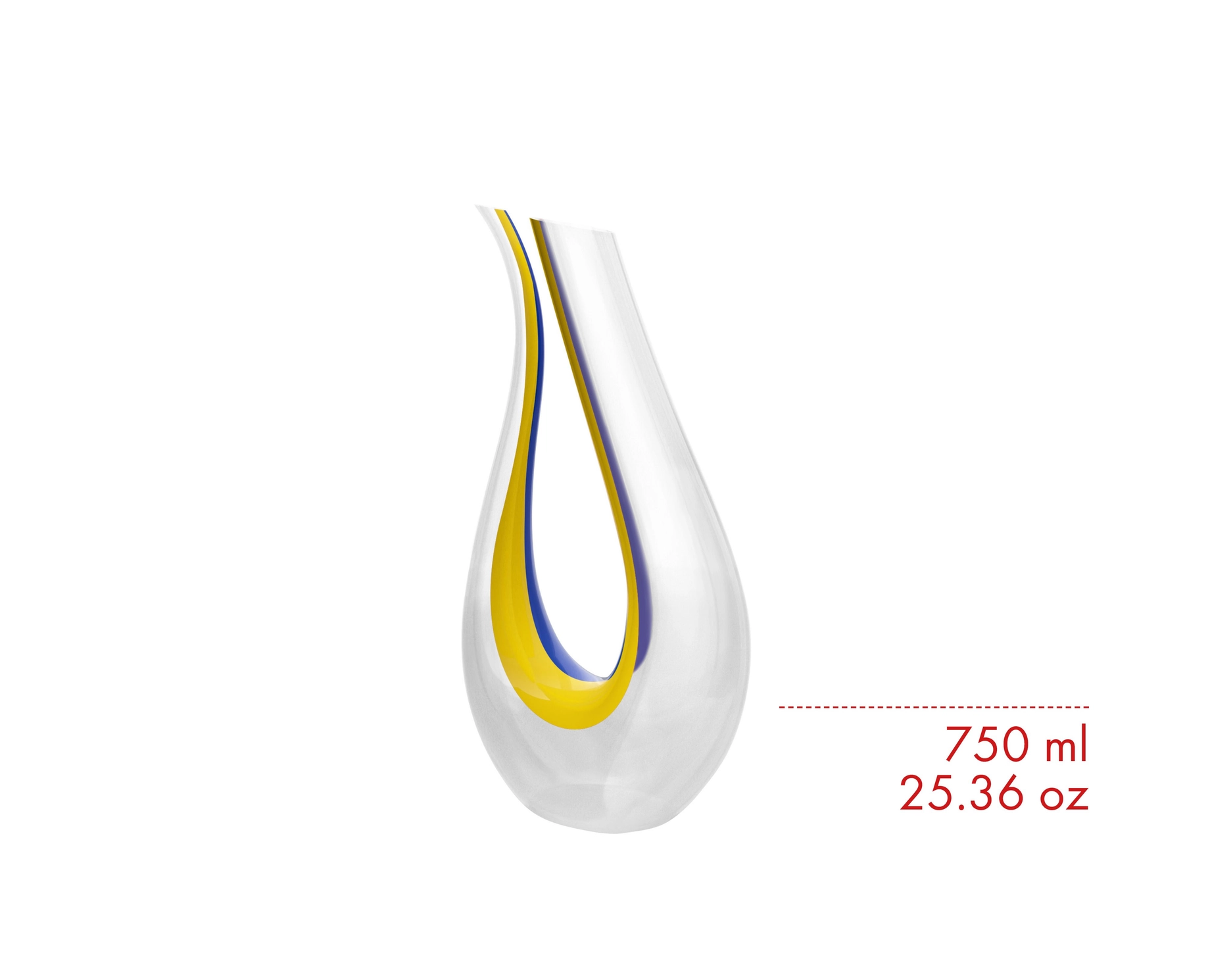 Dekanter AMADEO, gul & blå LTD - RIEDEL — bilde 3