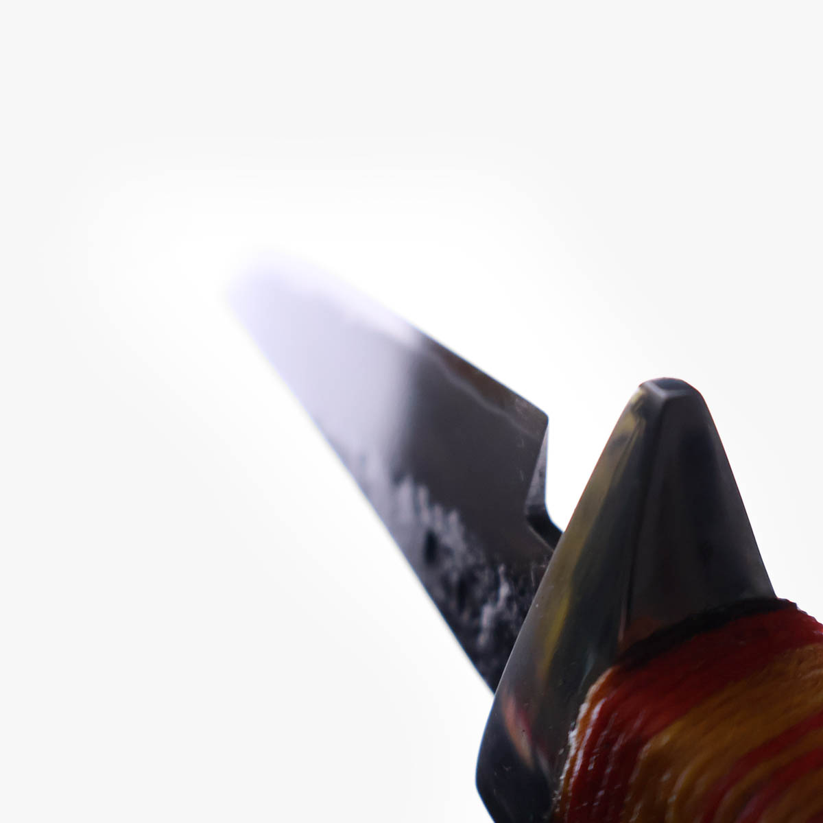 9cm Jaktkniv, karbonstål - RED ORCA — bilde 7