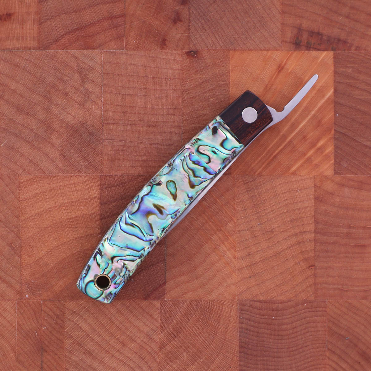 6cm Higonokami "abelone &amp; ironwood", VG10 — bilde 4