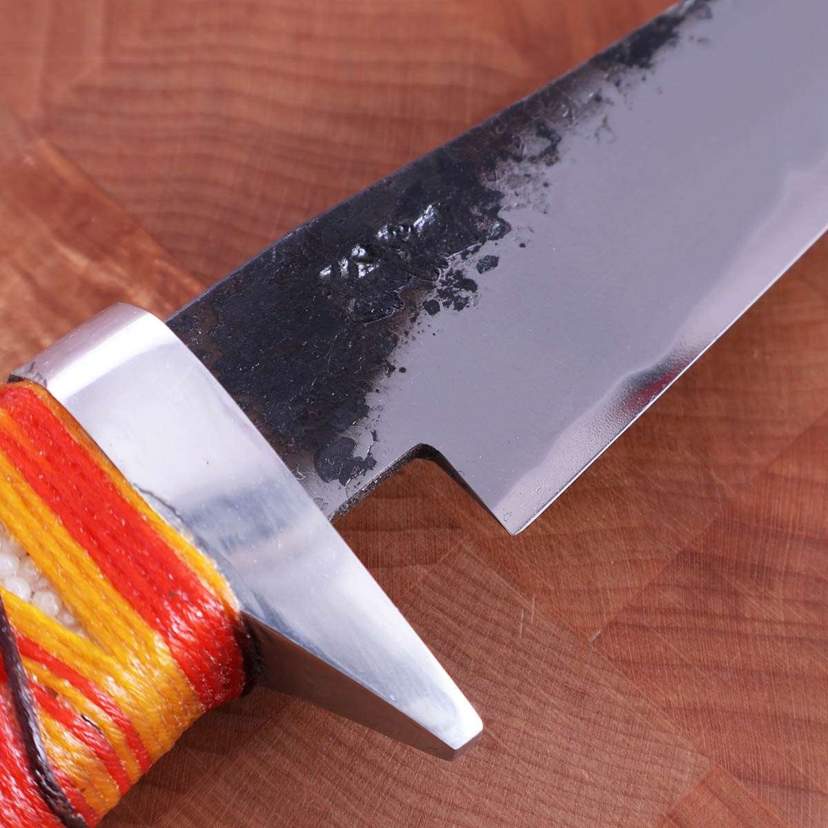 9cm Jaktkniv, karbonstål - RED ORCA — bilde 2