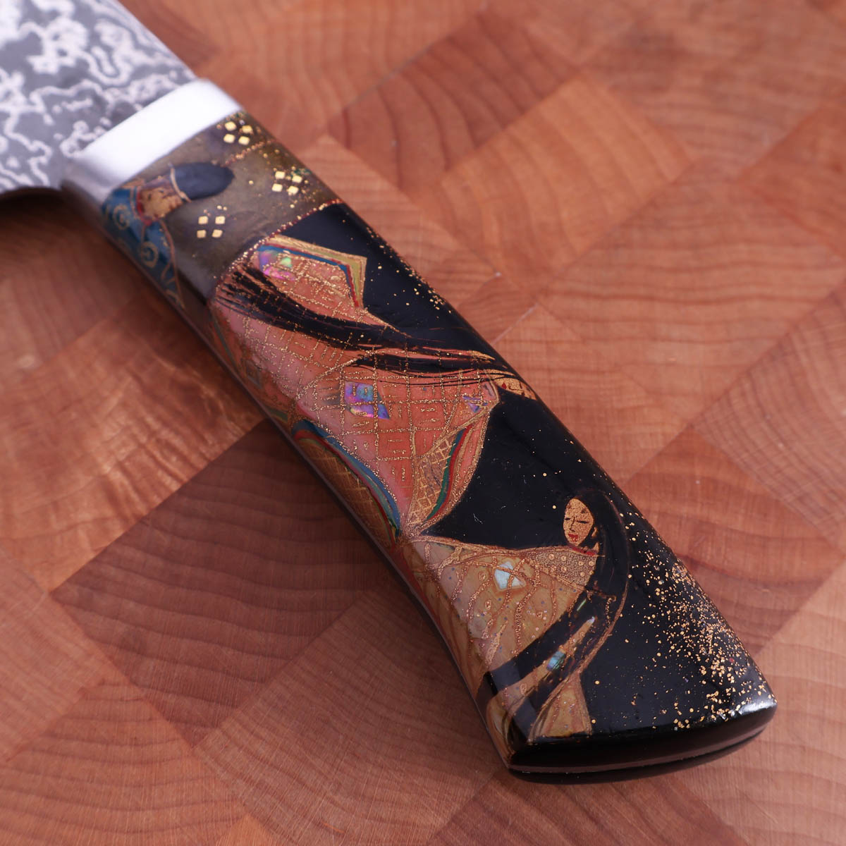 16.5cm Grønnsakskniv (nakiri) "Genji Monogatari" VG10 - SAJI — bilde 5