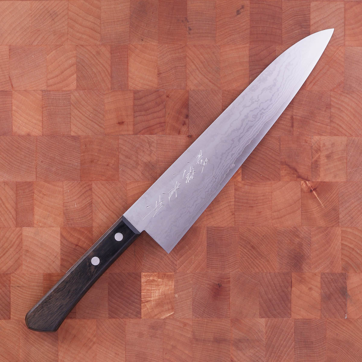 24cm Kokkekniv (gyoto), Nashiji/Damask, VG10 - Tanaka — bilde 1