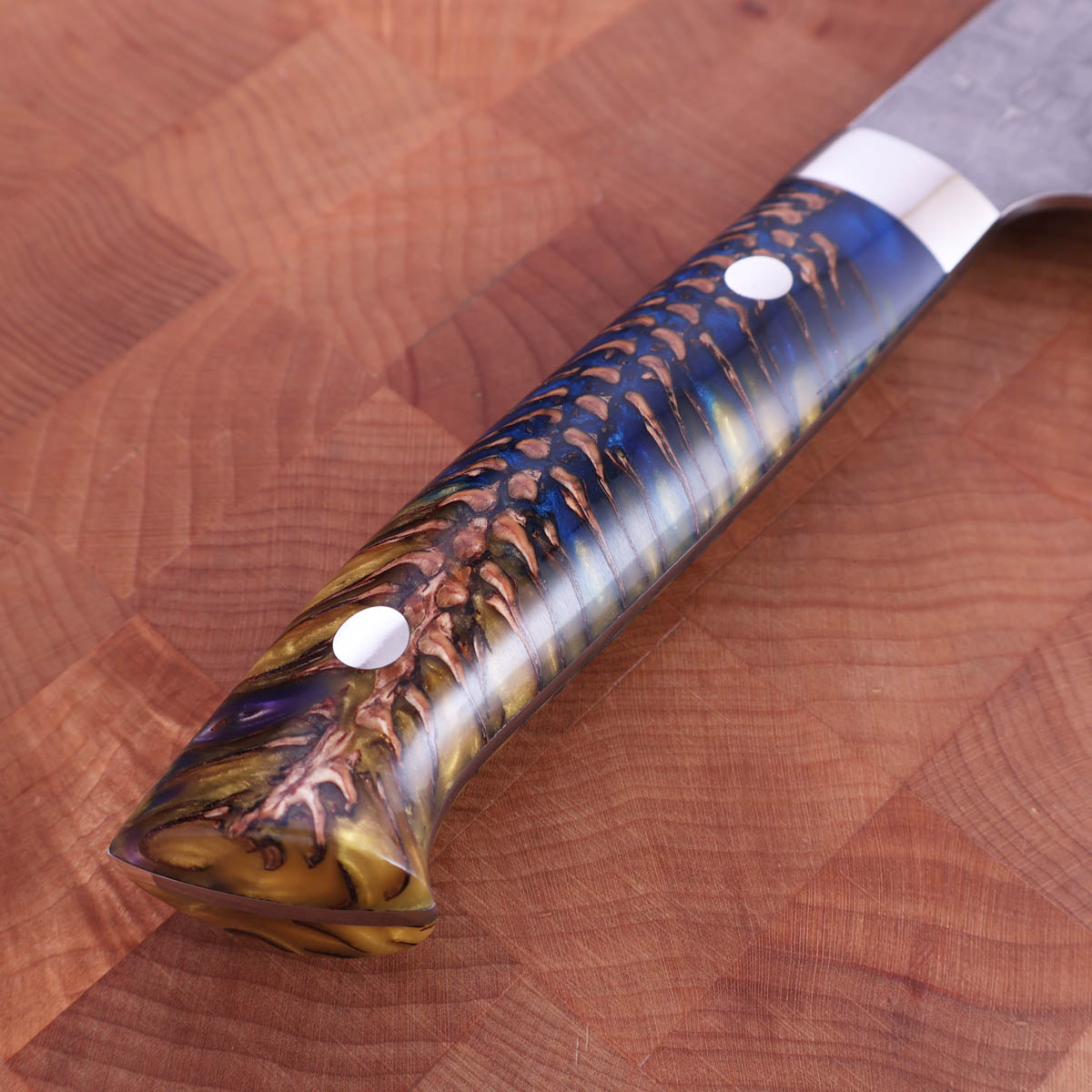 21cm Kokkekniv (Gyoto), "X-Tsuchime" VG10, Pine - SAJI — bilde 4