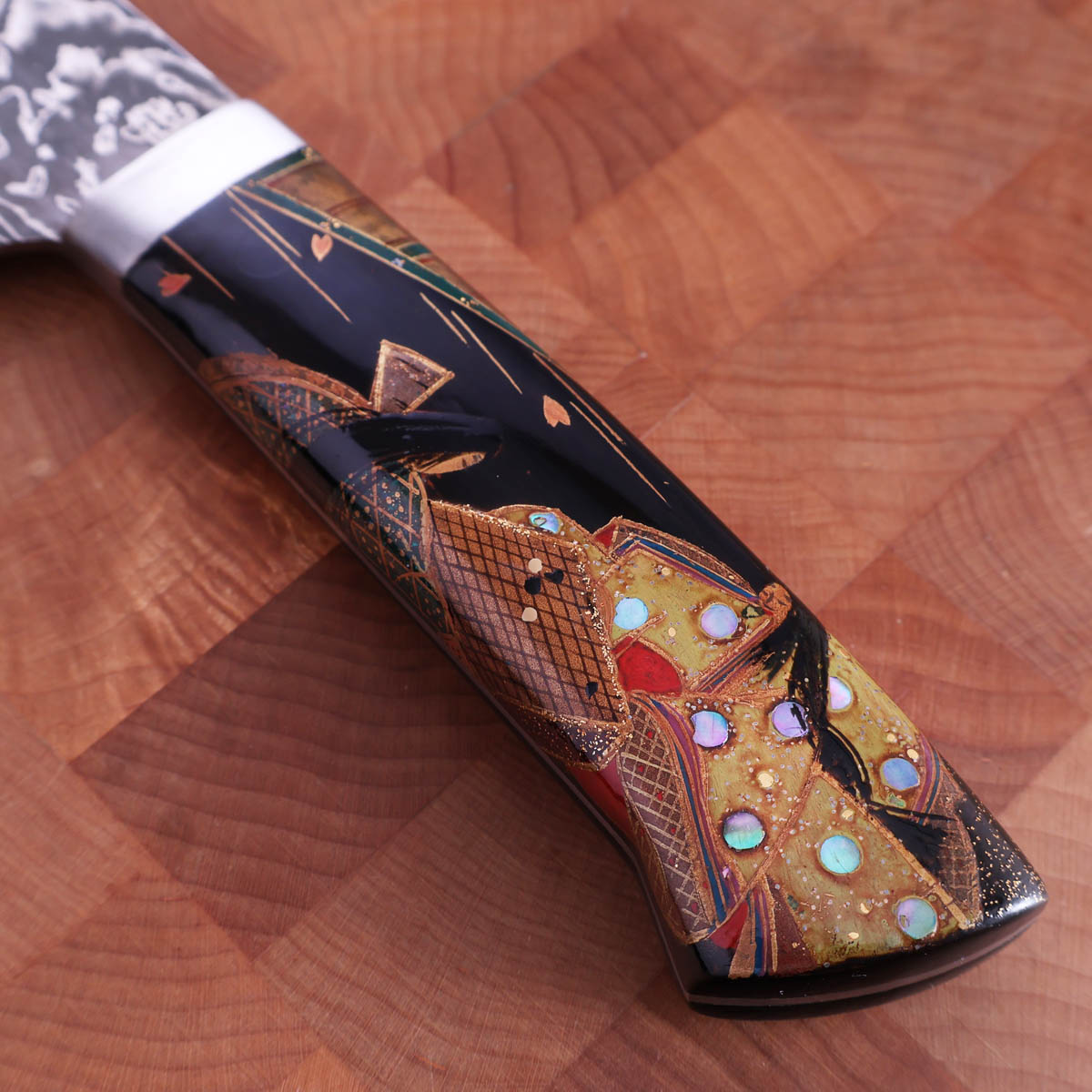 24.5cm Kokkekniv (gyoto) "Genji Monogatari", VG10 - SAJI — bilde 5
