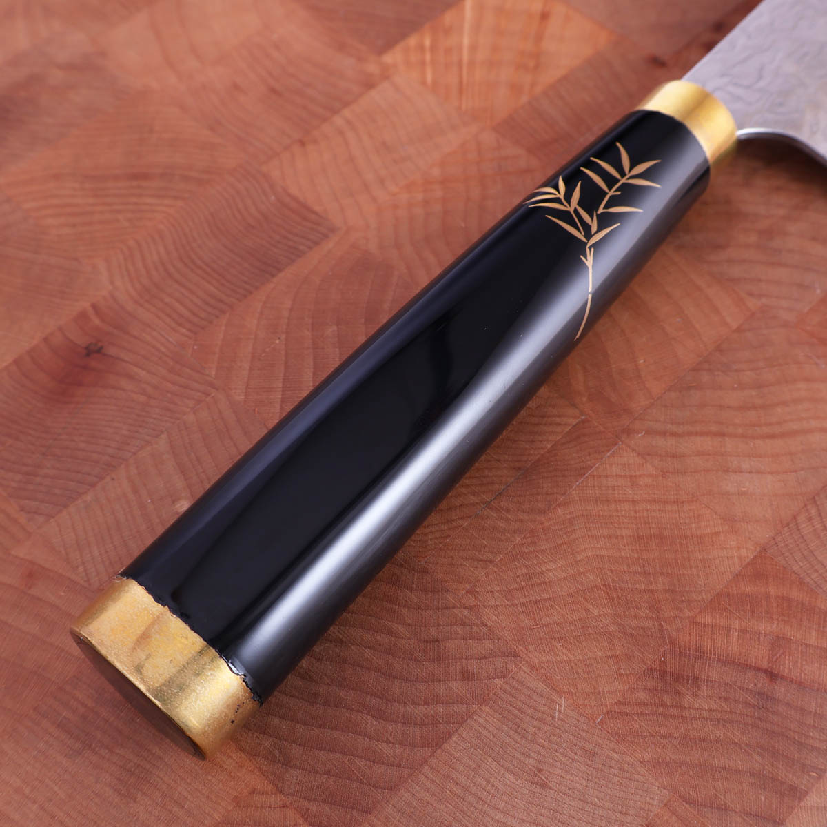 21cm Kokkekniv (gyoto), "Golden Crane" damask, R2 - SAJI — bilde 6