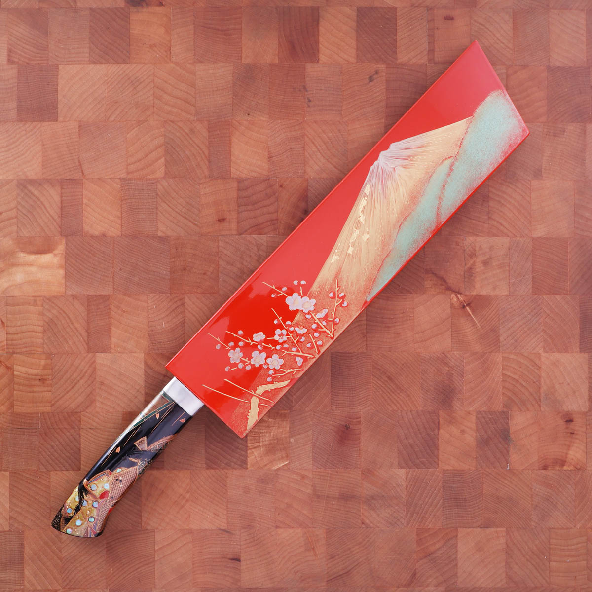 24.5cm Kokkekniv (gyoto) "Genji Monogatari", VG10 - SAJI — bilde 9