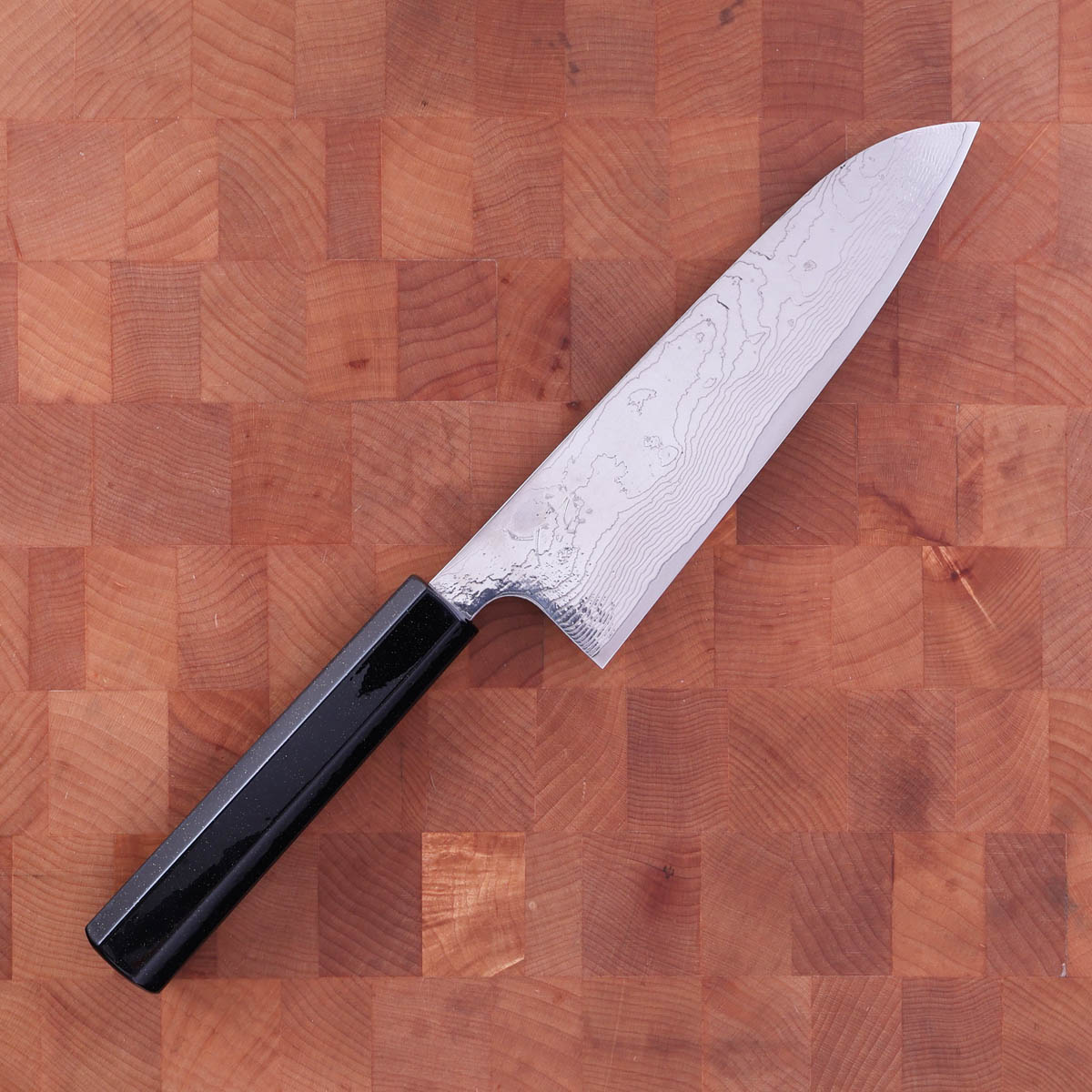 18cm Grønnsakskniv (santoku) SG2, Akryl - SAJI