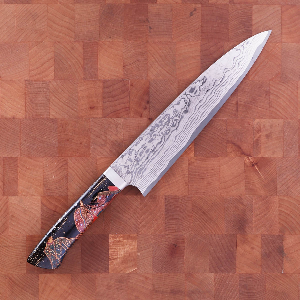 21cm Kokkekniv (gyoto) "Genji Monogatari", VG10 - SAJI — bilde 2