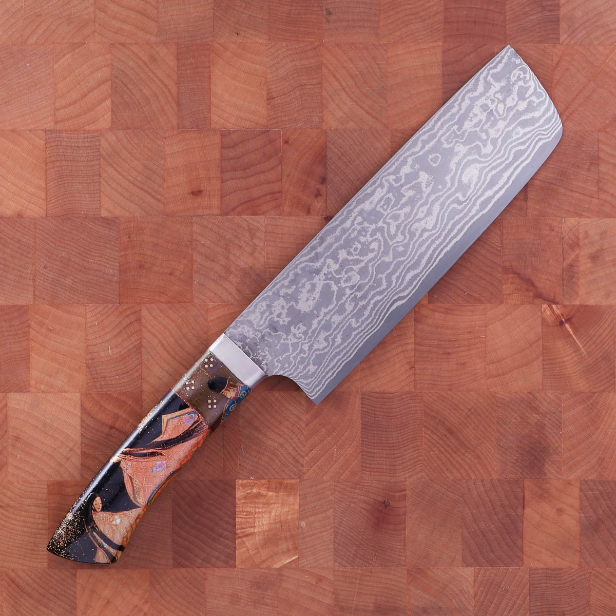 16.5cm Grønnsakskniv (nakiri) "Genji Monogatari" VG10 - SAJI — bilde 2