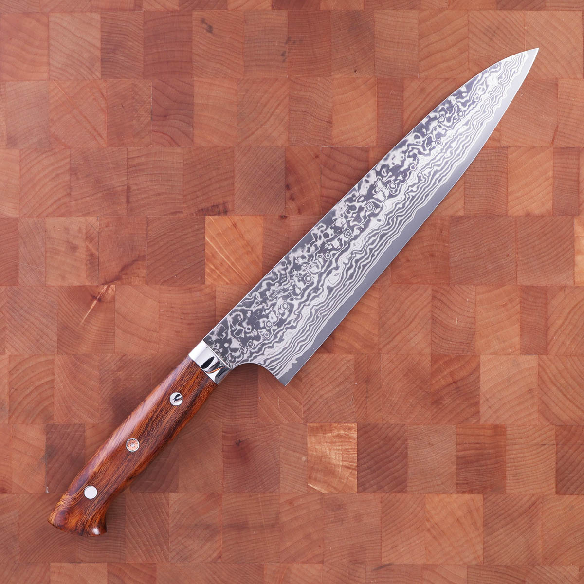 24cm Kokkekniv "Ironwood" damask, R2 - SAJI — bilde 1