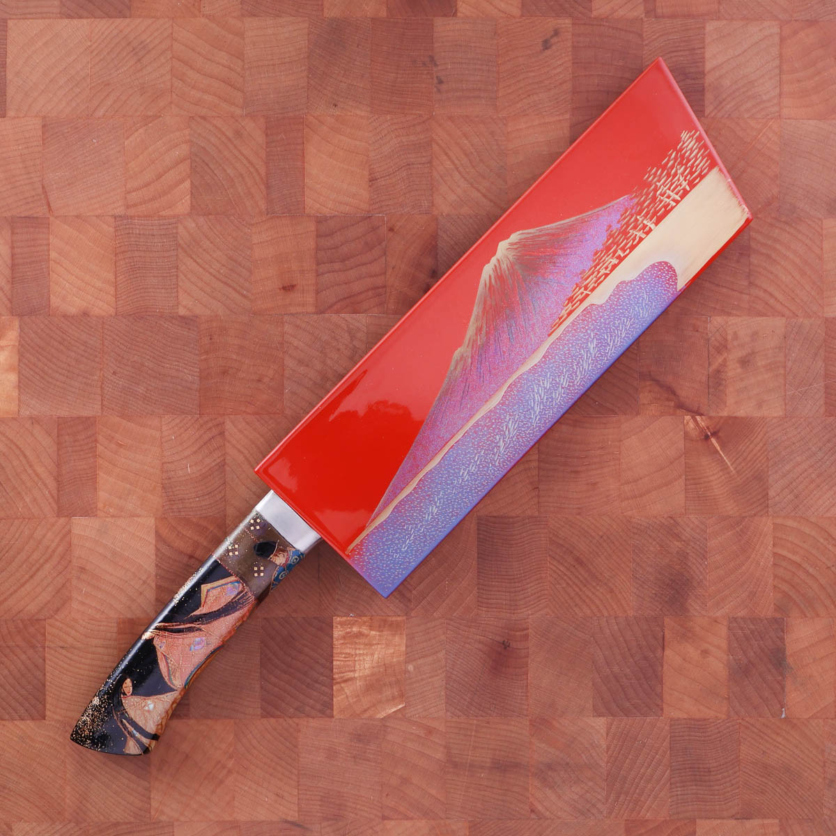 16.5cm Grønnsakskniv (nakiri) "Genji Monogatari" VG10 - SAJI — bilde 9
