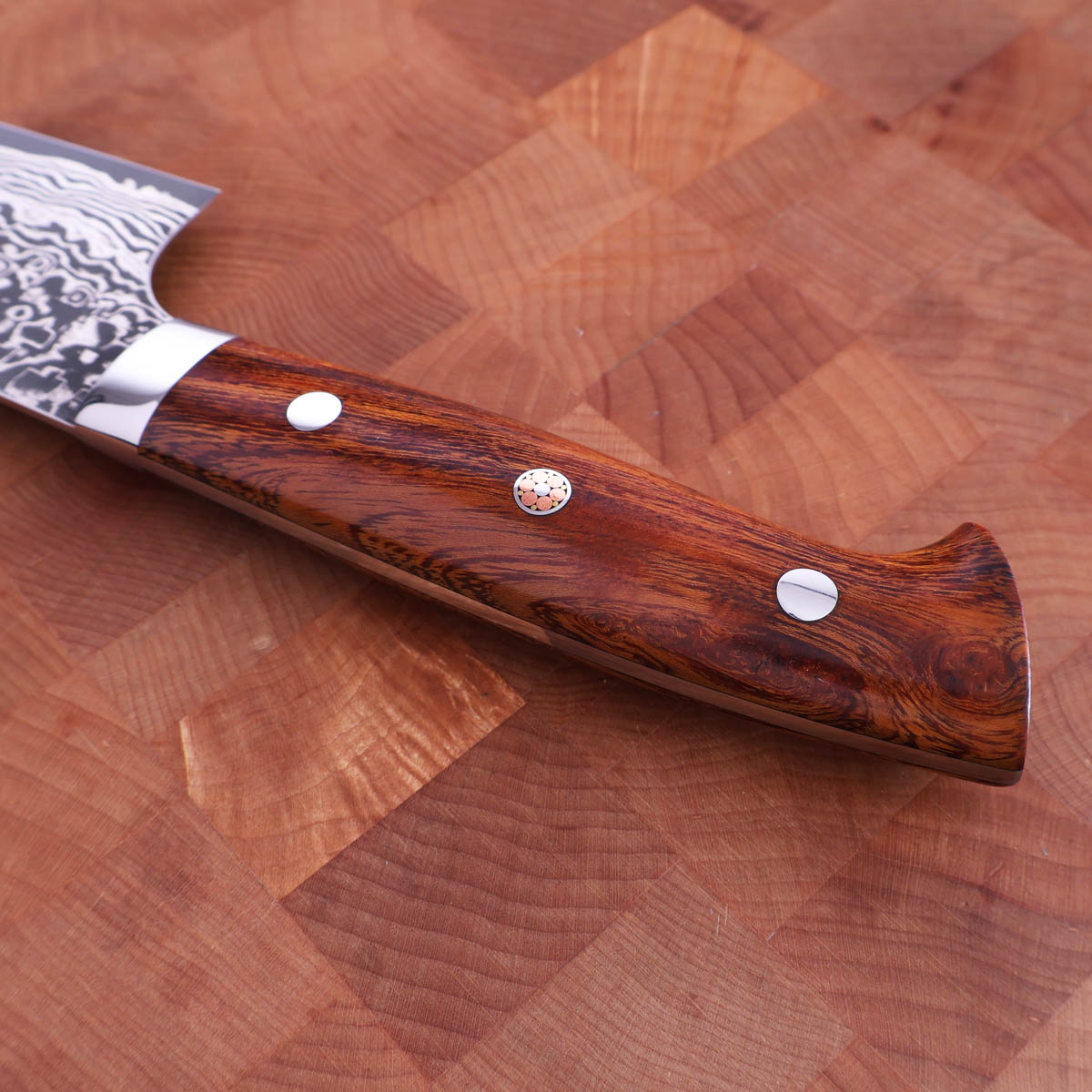24cm Kokkekniv "Ironwood" damask, R2 - SAJI — bilde 3