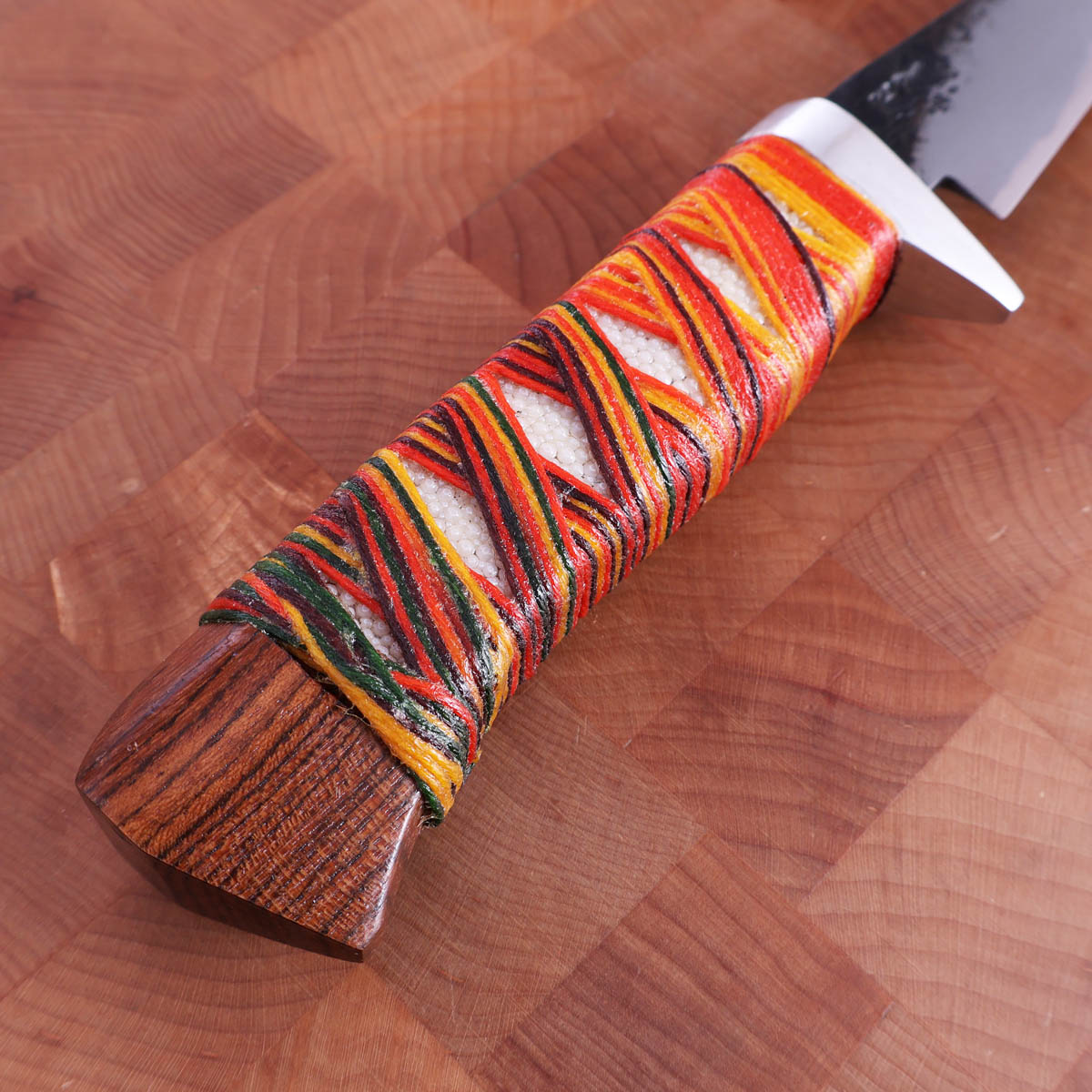 9cm Jaktkniv, karbonstål - RED ORCA — bilde 5