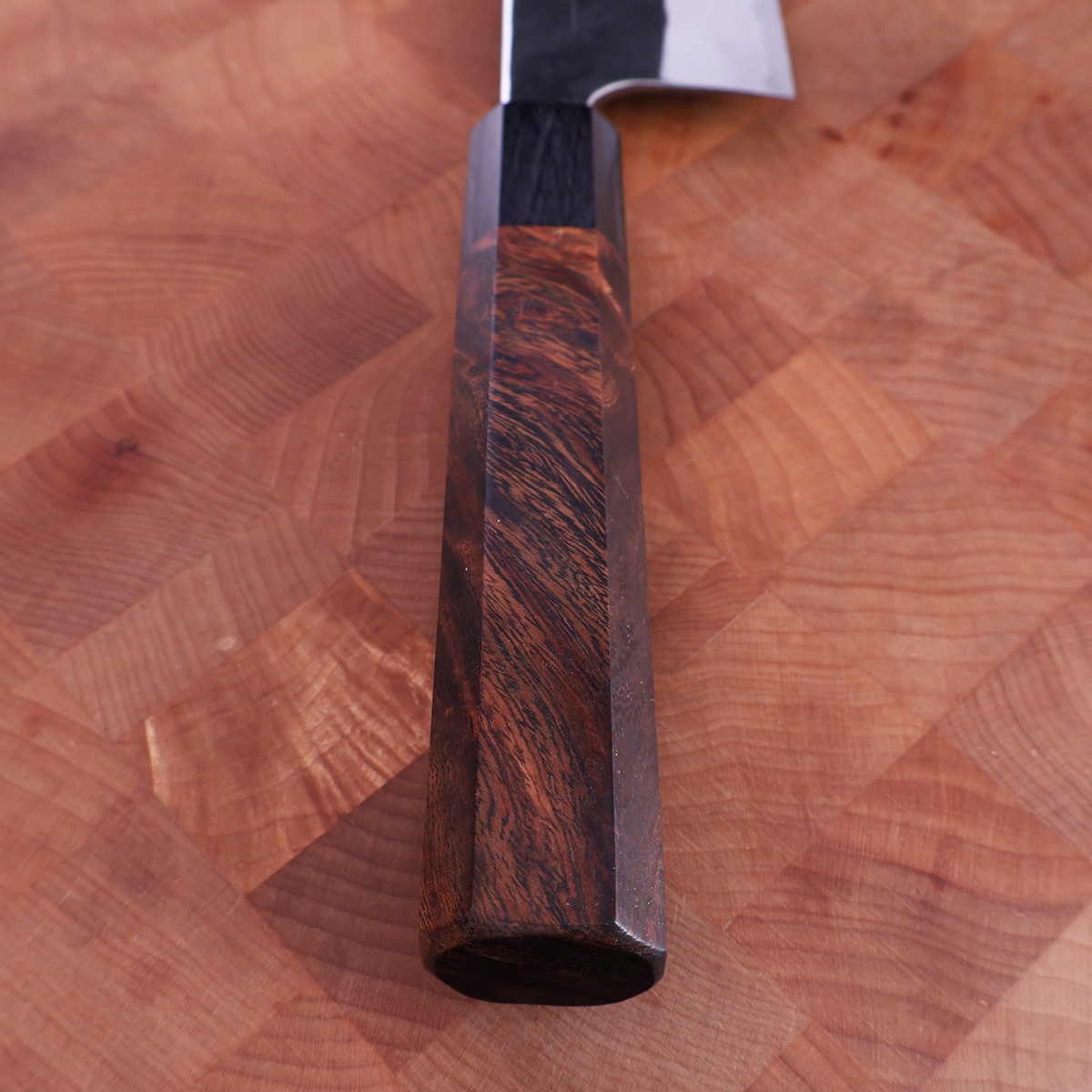 21cm Kokkekniv (gyoto), Shirogami II, Ironwood - Sakoda Hamono — bilde 3