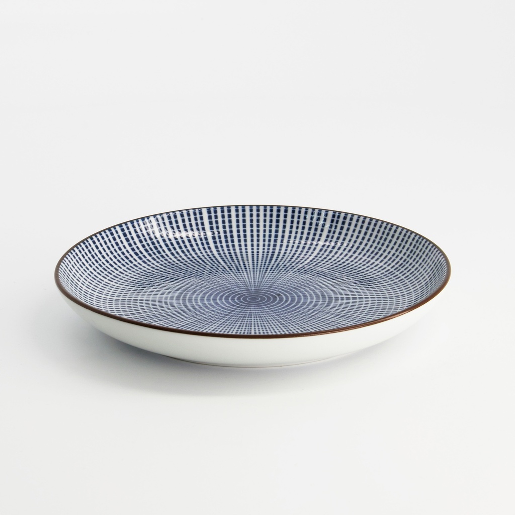 Tallerken "Sandan Blue" 15.8cm - Tokyo Design Studio — bilde 1