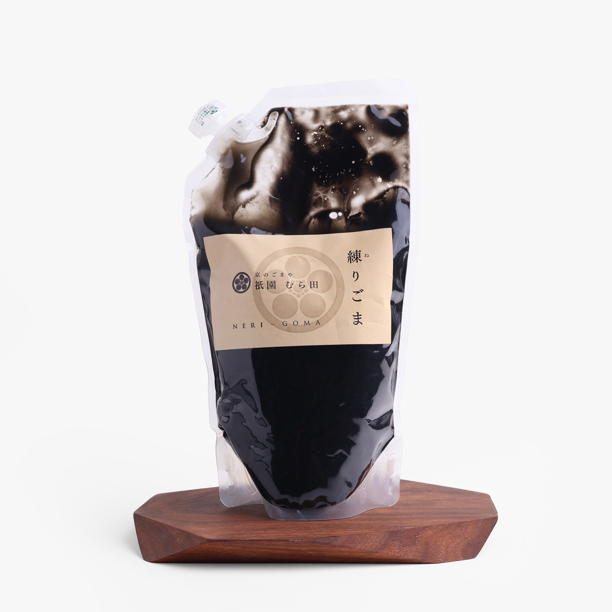 Sesampaste, svart, klassisk goma, 500g — bilde 1