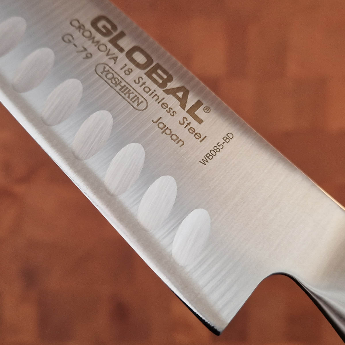 16cm Kokkekniv (gyoto) m/dimpler - GLOBAL — bilde 2