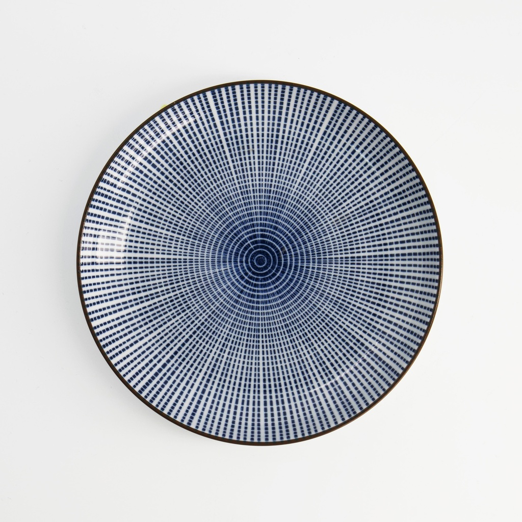 Tallerken "Sandan Blue" 15.8cm - Tokyo Design Studio — bilde 2
