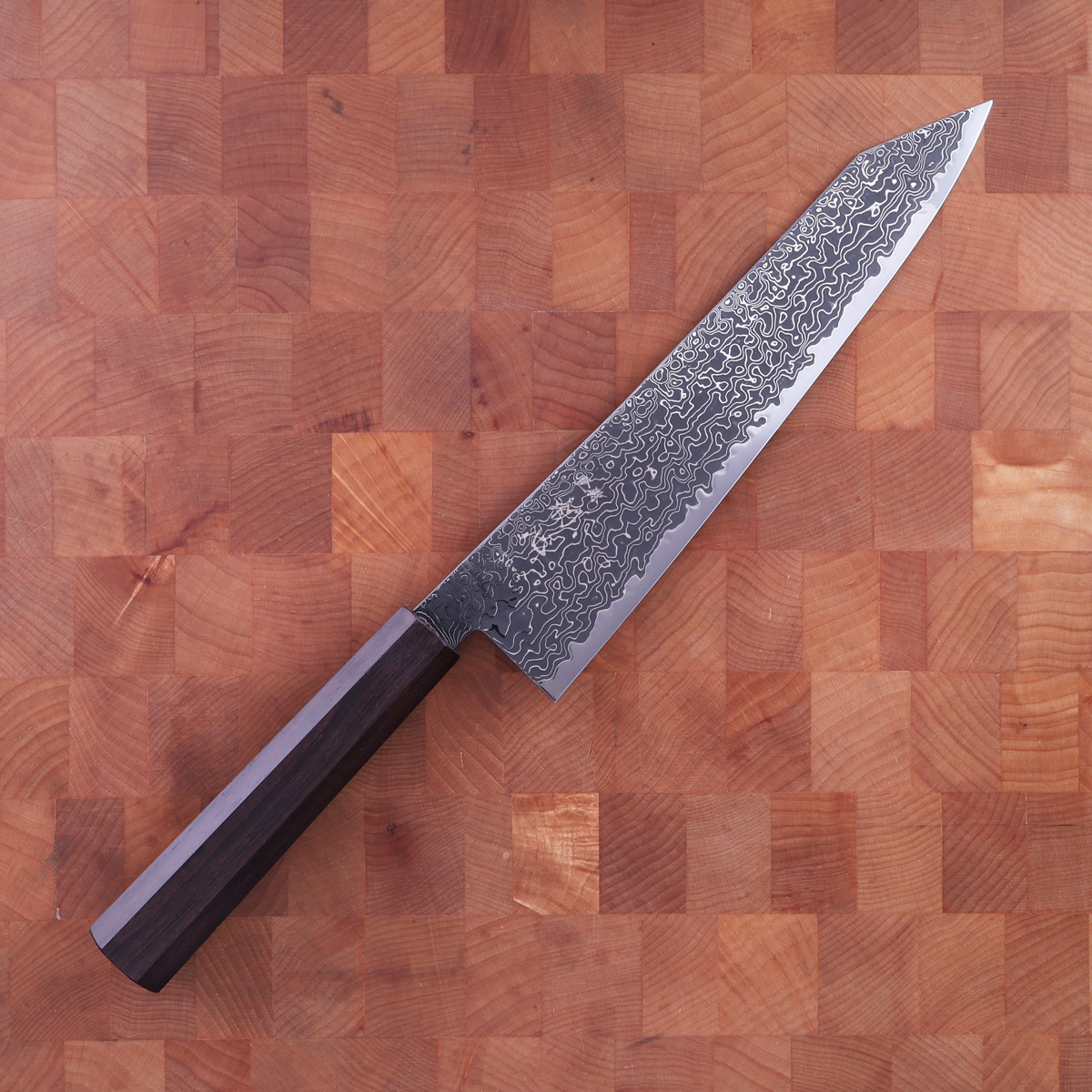 24cm Kiritsuke, Ryuhyo Black, SG2 - Hatsukokoro