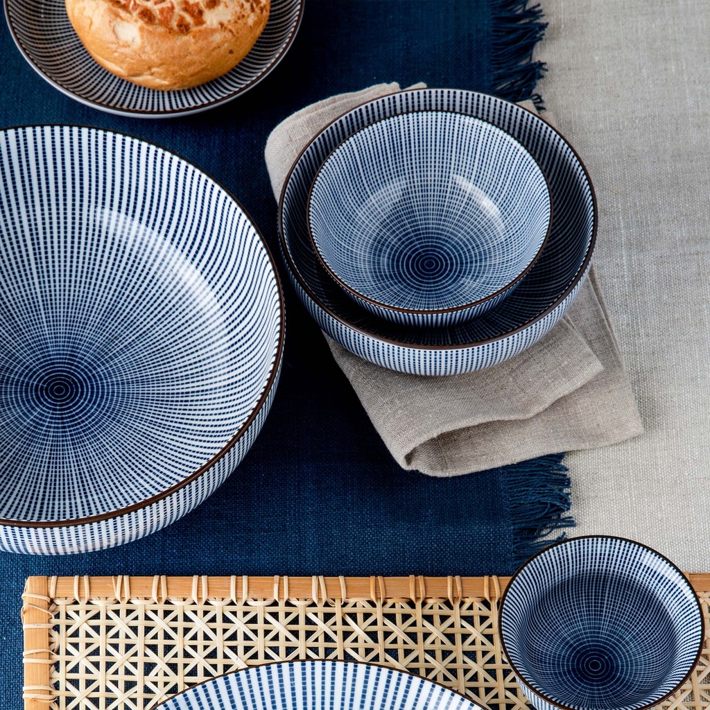 Stor skål "Sandan Blue" 1850ml  - Tokyo Design Studio — bilde 4