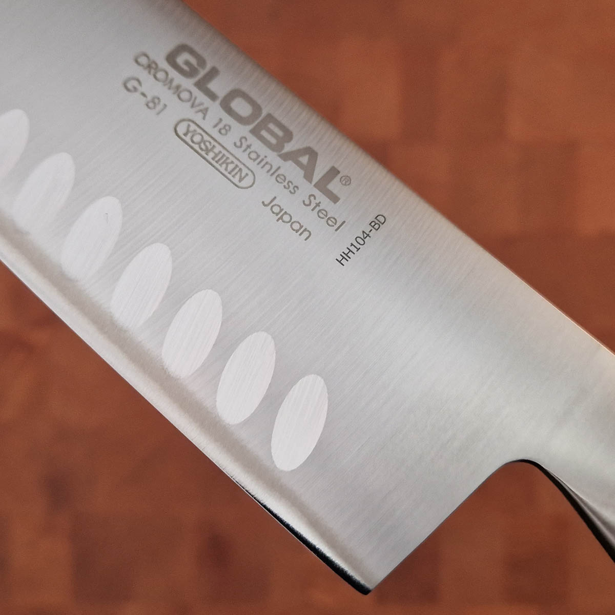 18cm Grønnsakskniv m/dimpler - GLOBAL — bilde 2