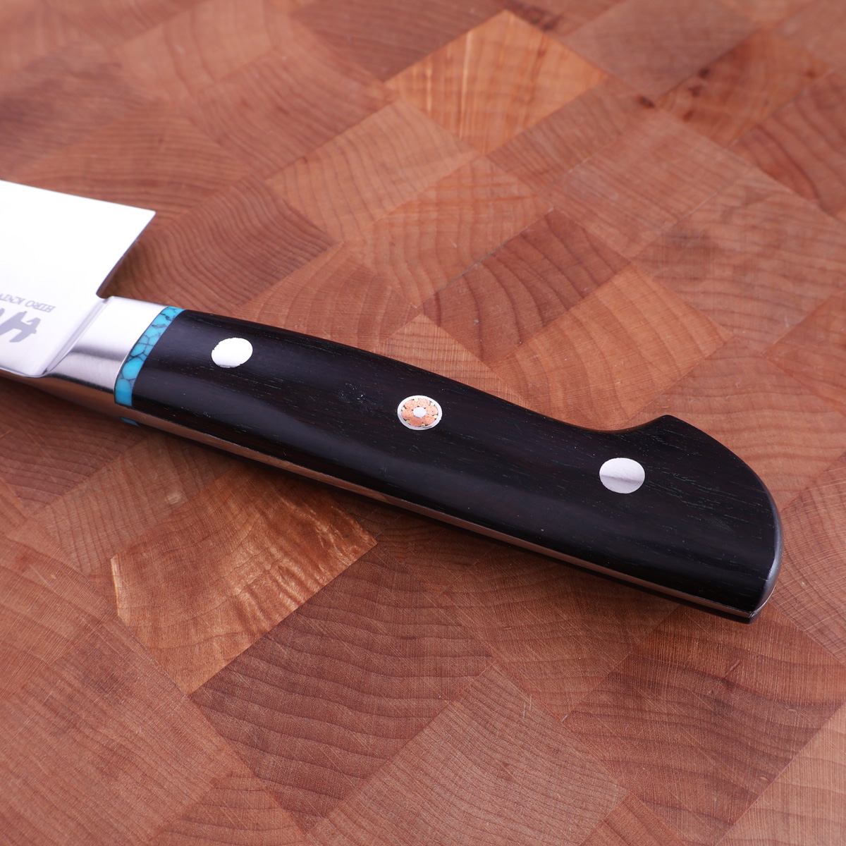 24cm Kokkekniv (Gyoto), Super Aogami - HIRO — bilde 3