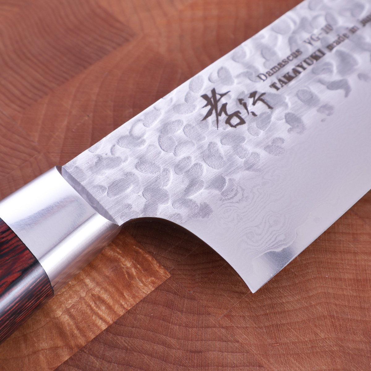18cm Grønnsakskniv (santoku), Western/Damask, VG10 - Sakai Takayuki — bilde 2