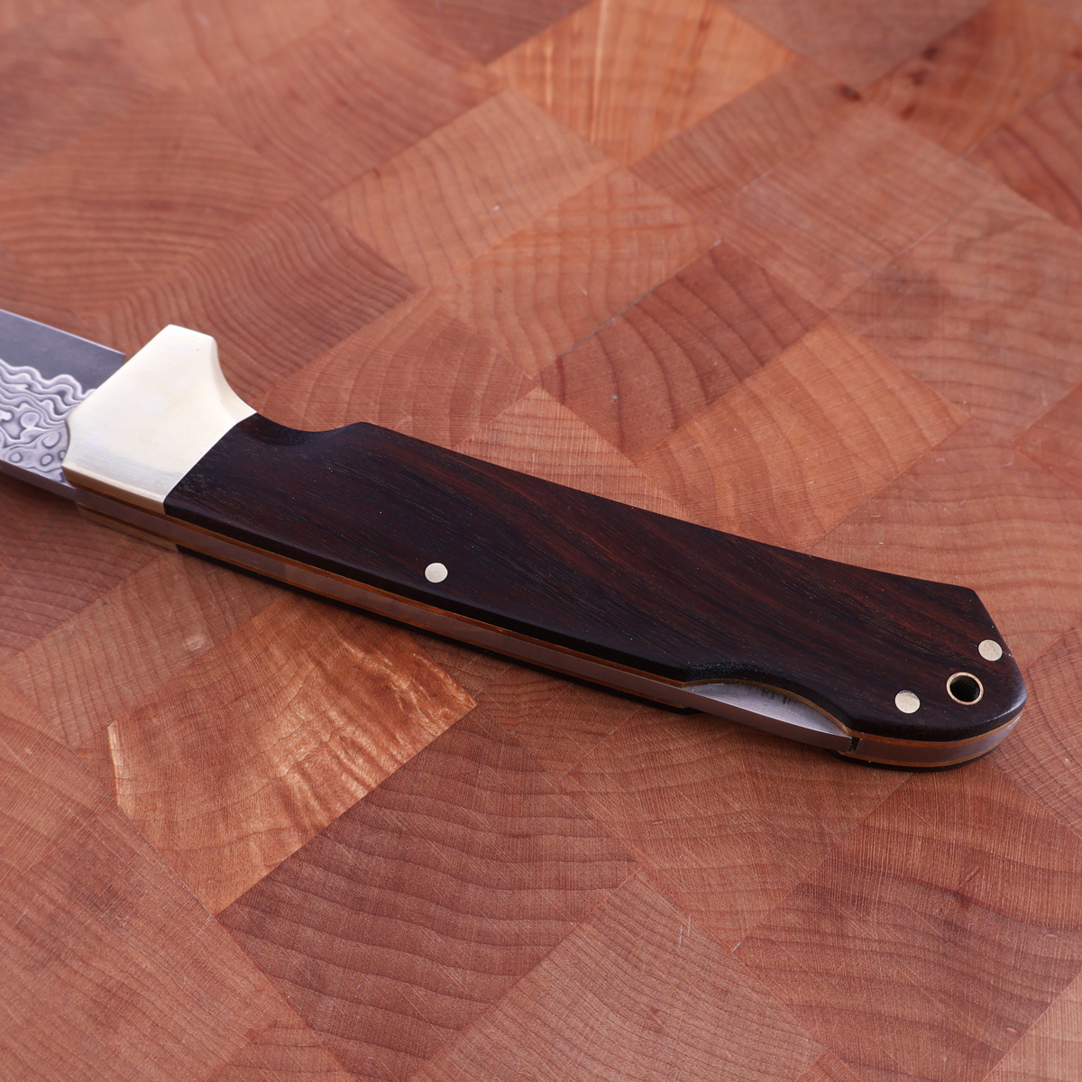 Foldekniv m/ damask, VG10 - SAJI — bilde 4
