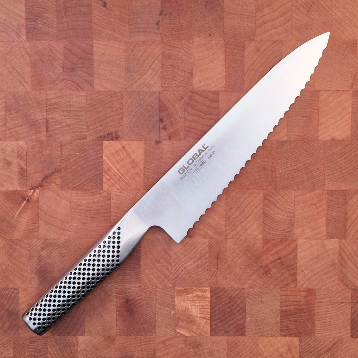 20cm Brødkniv (venstrehendt) - GLOBAL — bilde 1