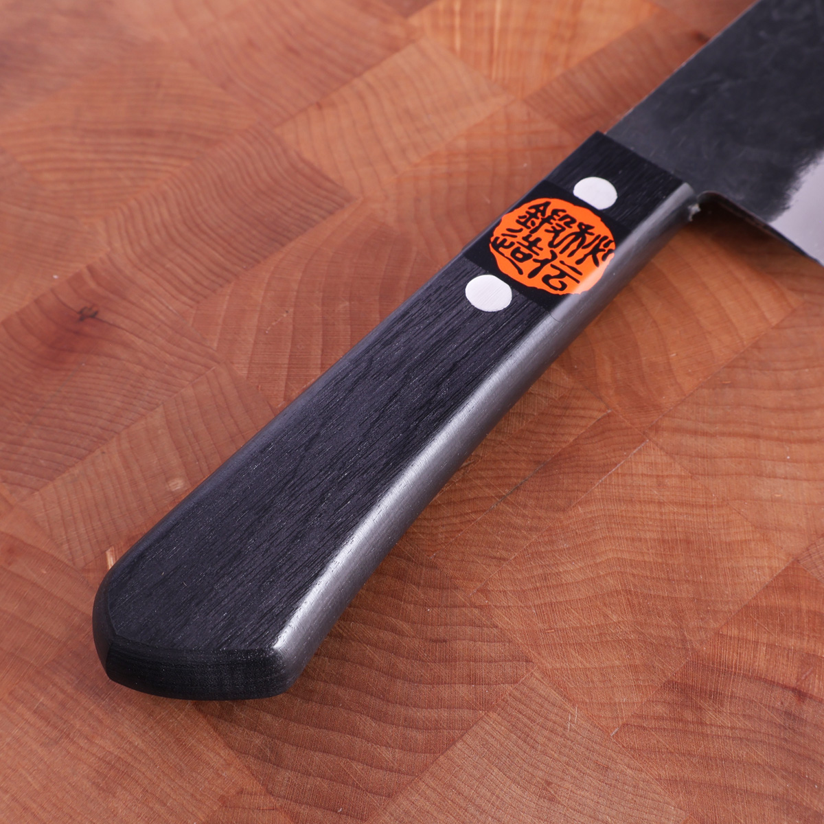 16cm Grønnsakskniv (santoku), Damask, Aogami 2 - Tanaka Shigeki — bilde 4