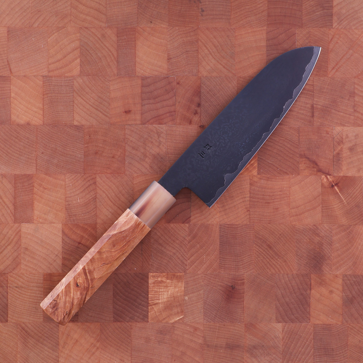 16.5cm Santoku "Kaishin Black", Ginsan III- NAKAMURA — bilde 1