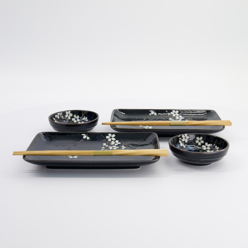 Sushisett 6 deler "Blue Sakura" - Tokyo Design Studio — bilde 3