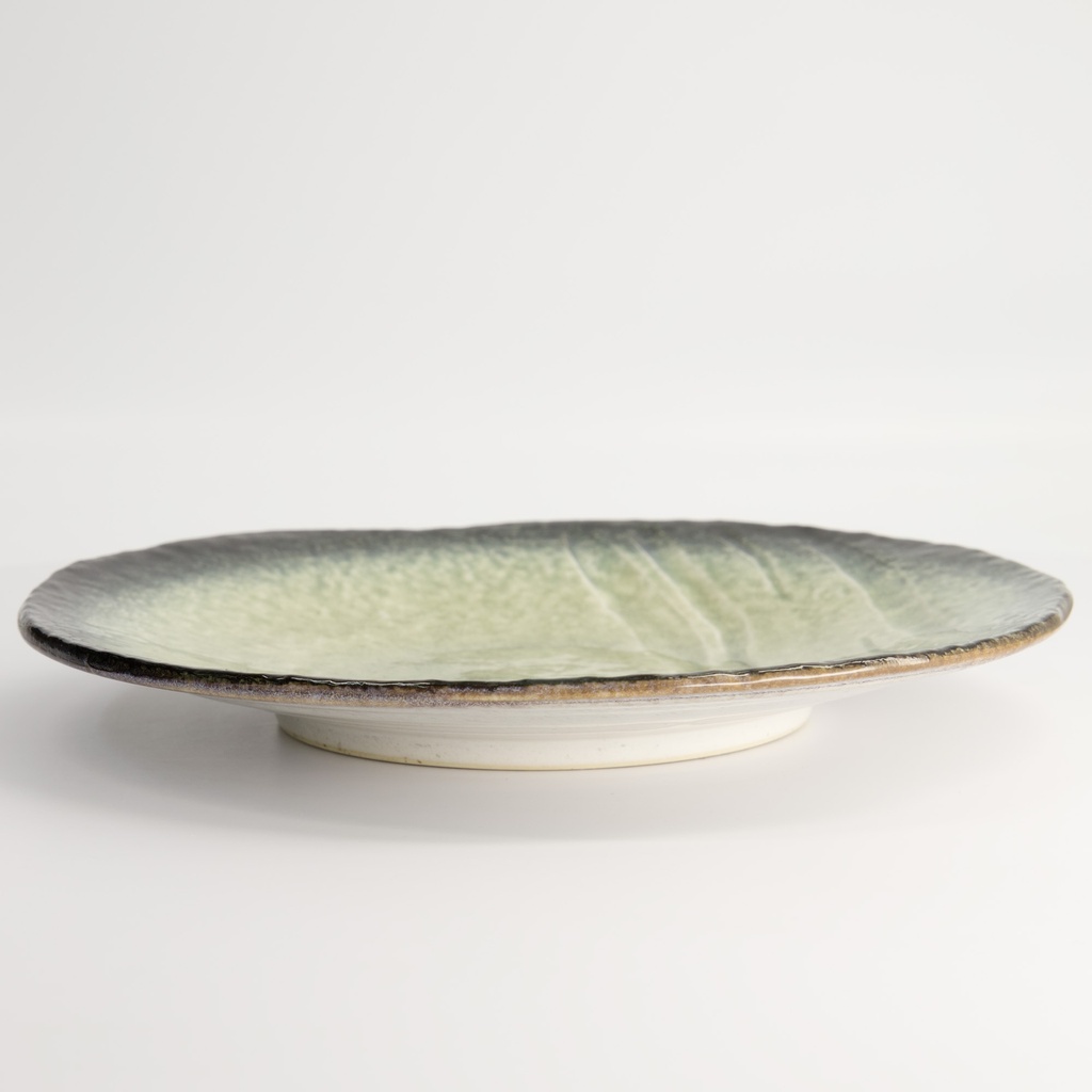 Tallerken "Yamasaku Green" 28x3.5cm - Tokyo design studio — bilde 3