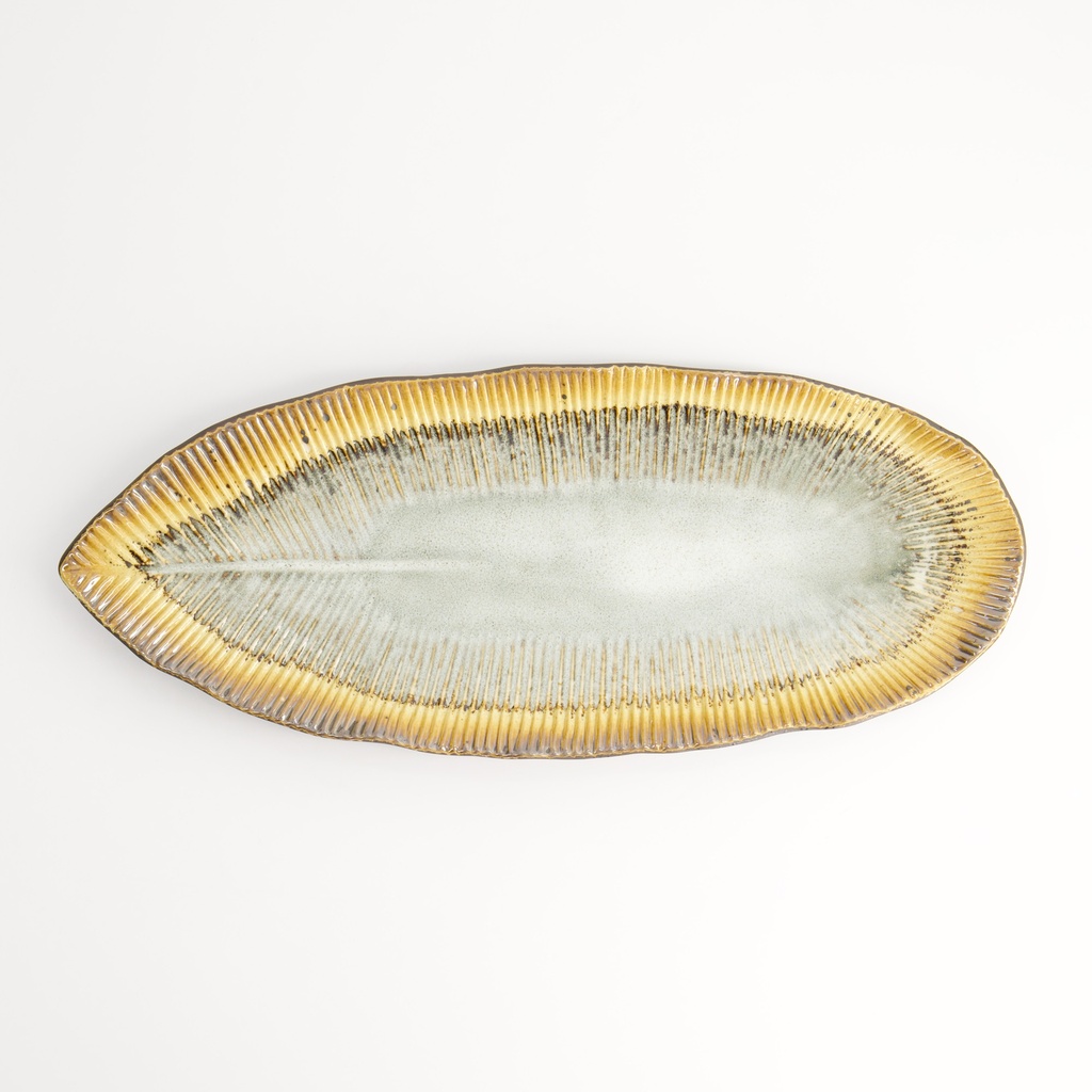 Fat "Yamasaku White" 33x13.5cm - Tokyo design studio — bilde 2