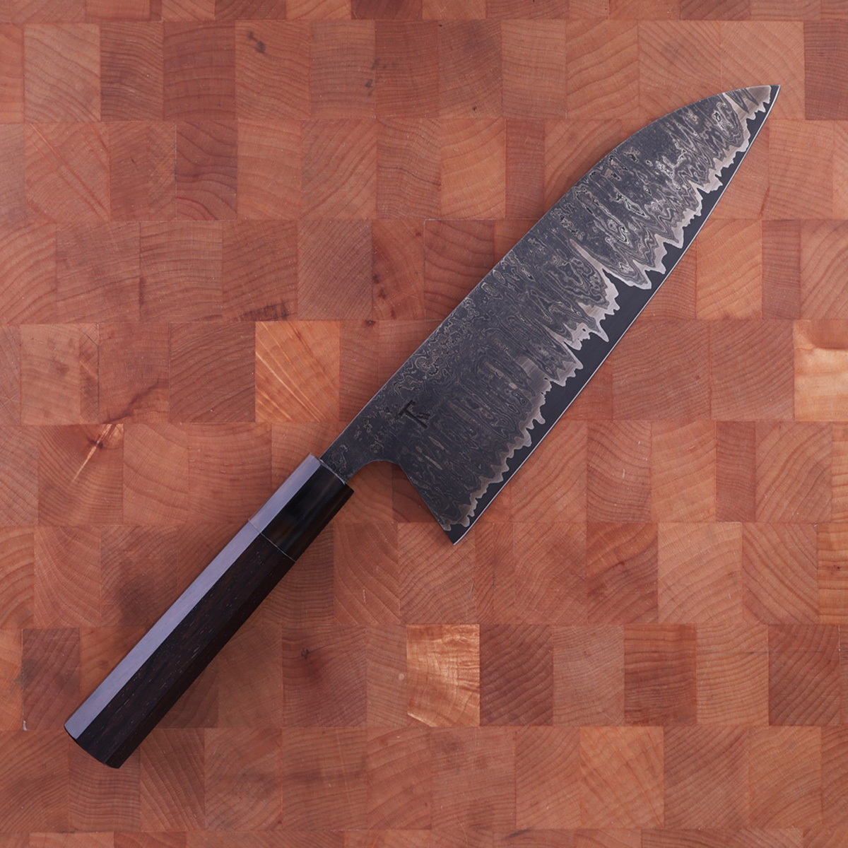 21cm Kokkekniv (gyoto) nr.2, damask - Thulesius Works